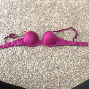 Fuscia bra from Third Love